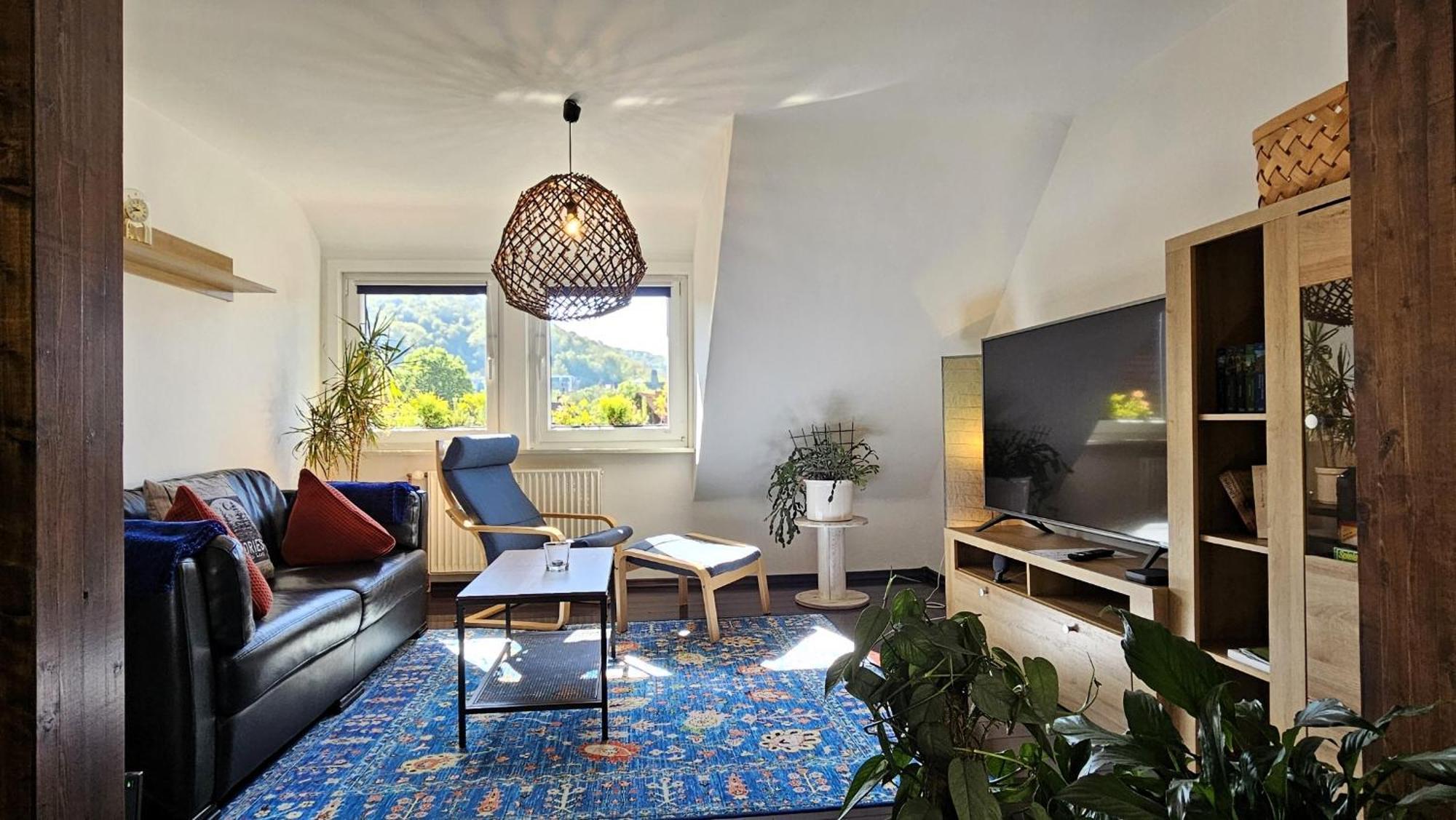 Stadt-Ferienwohnung Mit 55 M² Fuer 2 Erw. Personen Und Kind Bis 3 Jahren 바트라우터베르크 외부 사진